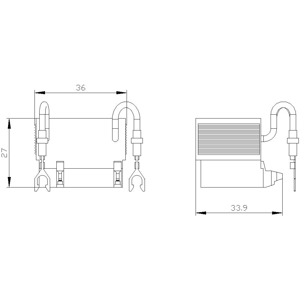 Siemens 3RT1956-1CD00 Überspannungsschutz 240 V/AC 1 St.