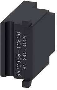 Schwarzes Relais-Modul mit der Aufschrift '3RT2936-1CE00 AC 240...400V'.