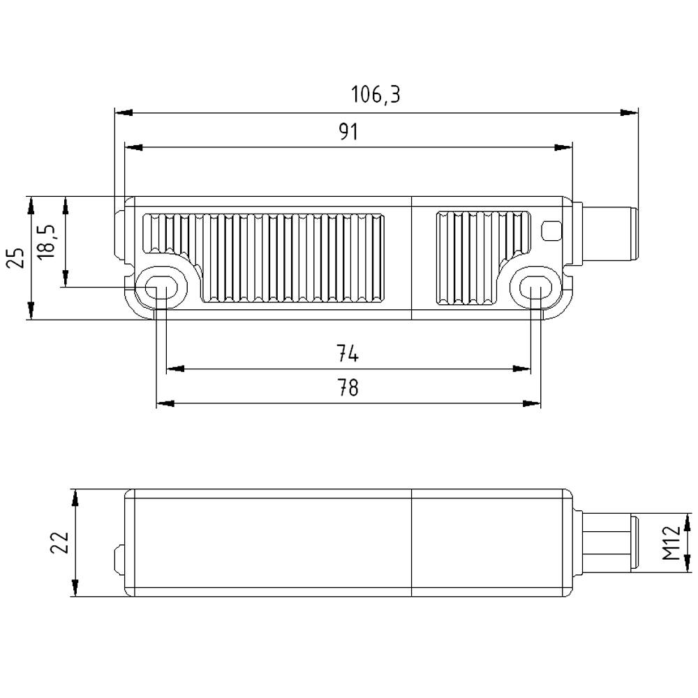 Siemens Berührungsloser Sicherheitsschalter-RFID 3SE6315-0BB02