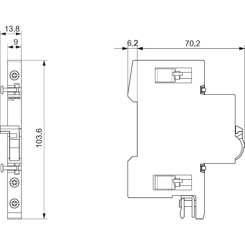 Siemens 5ST3804 Neutralleitertrenner 1St.