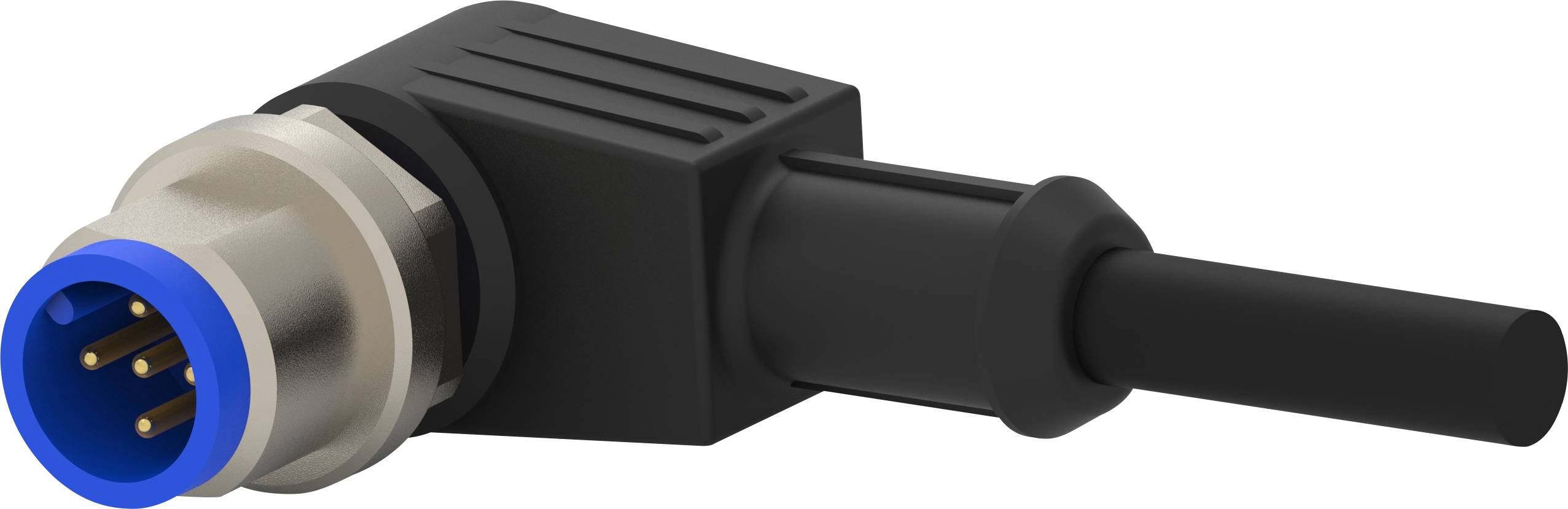 TE Connectivity 1-2273102-1 Sensor-/Aktor-Steckverbinder, konfektioniert M12 Buchse, gewinkelt 1.50