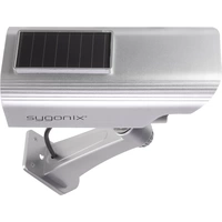 Sygonix SY-3420674 Kamera-Attrappe mit Solarmodul, mit blinkender LED Sygonix SY-3420674 Kamera-Attrappe mit Solarmodul, mit blinkender LED