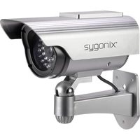 Sygonix SY-3420674 Kamera-Attrappe mit Solarmodul, mit blinkender LED Sygonix SY-3420674 Kamera-Attrappe mit Solarmodul, mit blinkender LED
