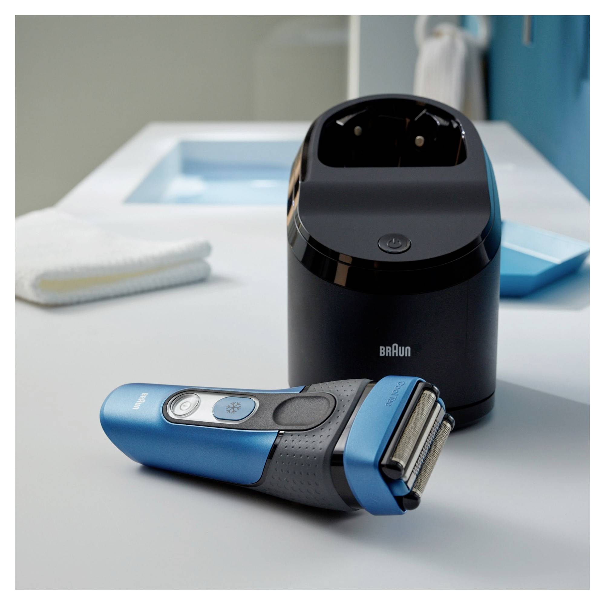 Braun Series 3 CoolTec CT4cc Folienrasierer Blau