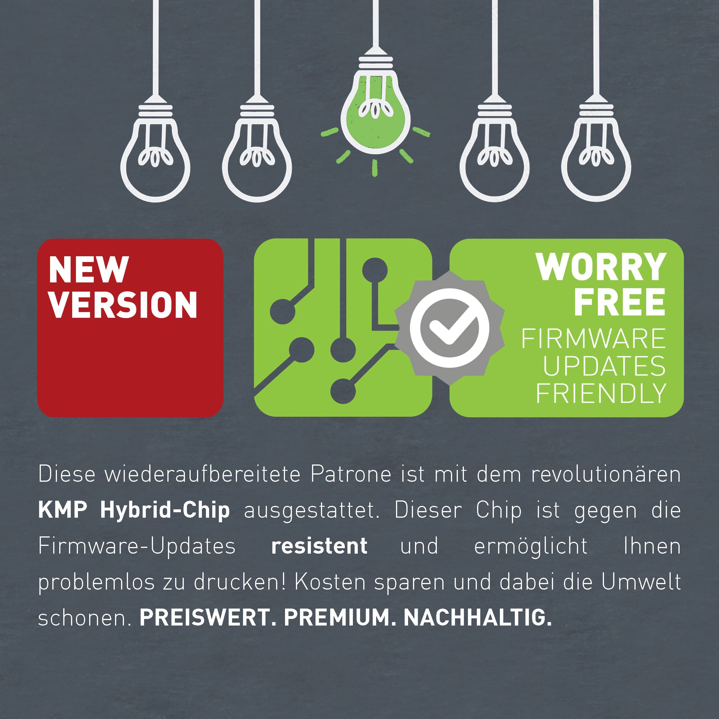 KMP Druckerpatrone ersetzt HP 973X Kompatibel Schwarz H165BX 1752,4001