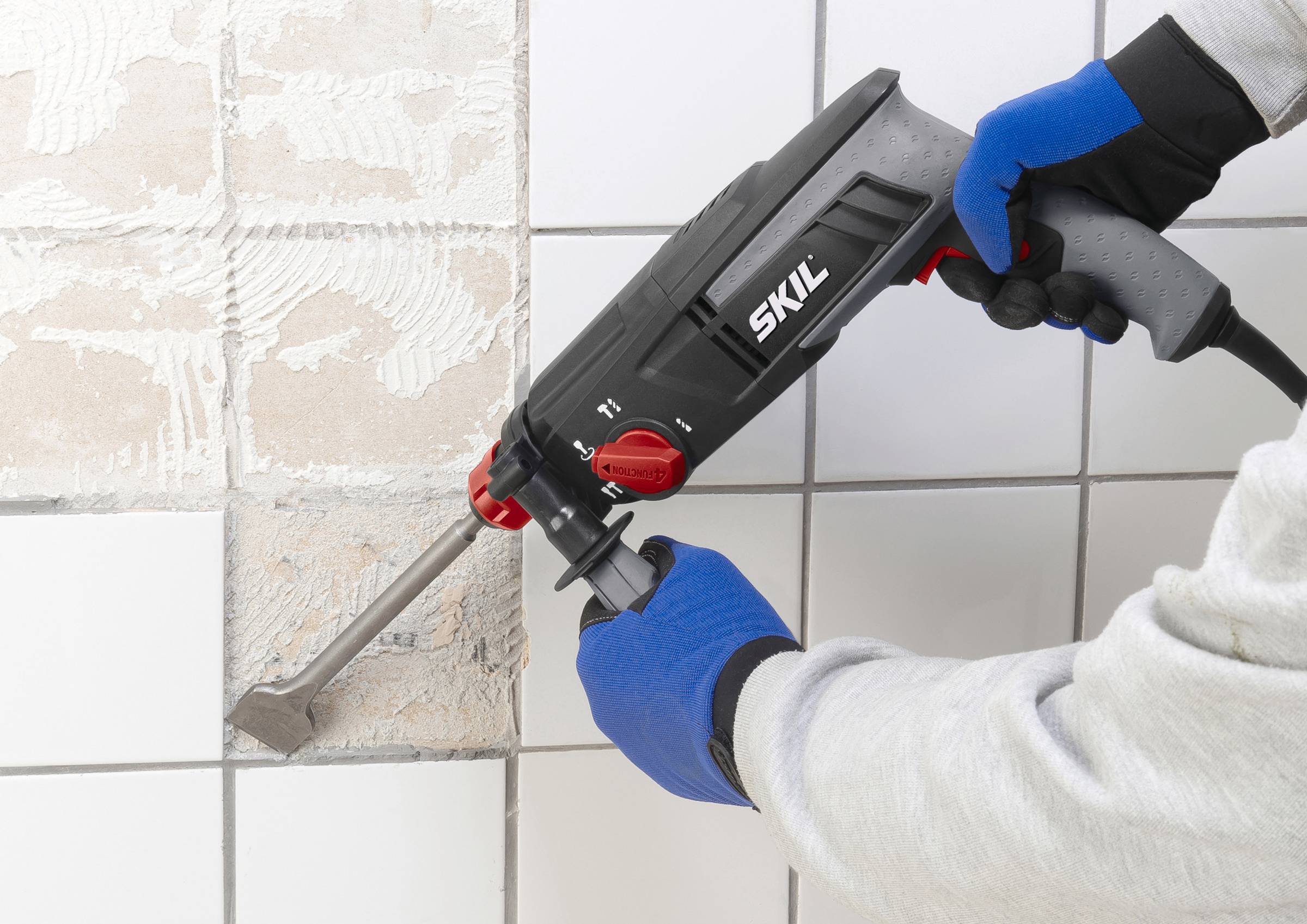 SKIL 1763 SDS-Plus-Bohrhammer 1010 W inkl. Koffer