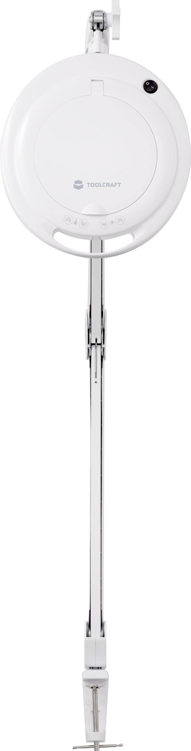 TOOLCRAFT TO-7427310 Lupenleuchte 127mm 3D 1.75 x 800 Im, Dimmbar Vergrößerungsfaktor=1.75 x 127mm 2021 Energieeffizienzklasse