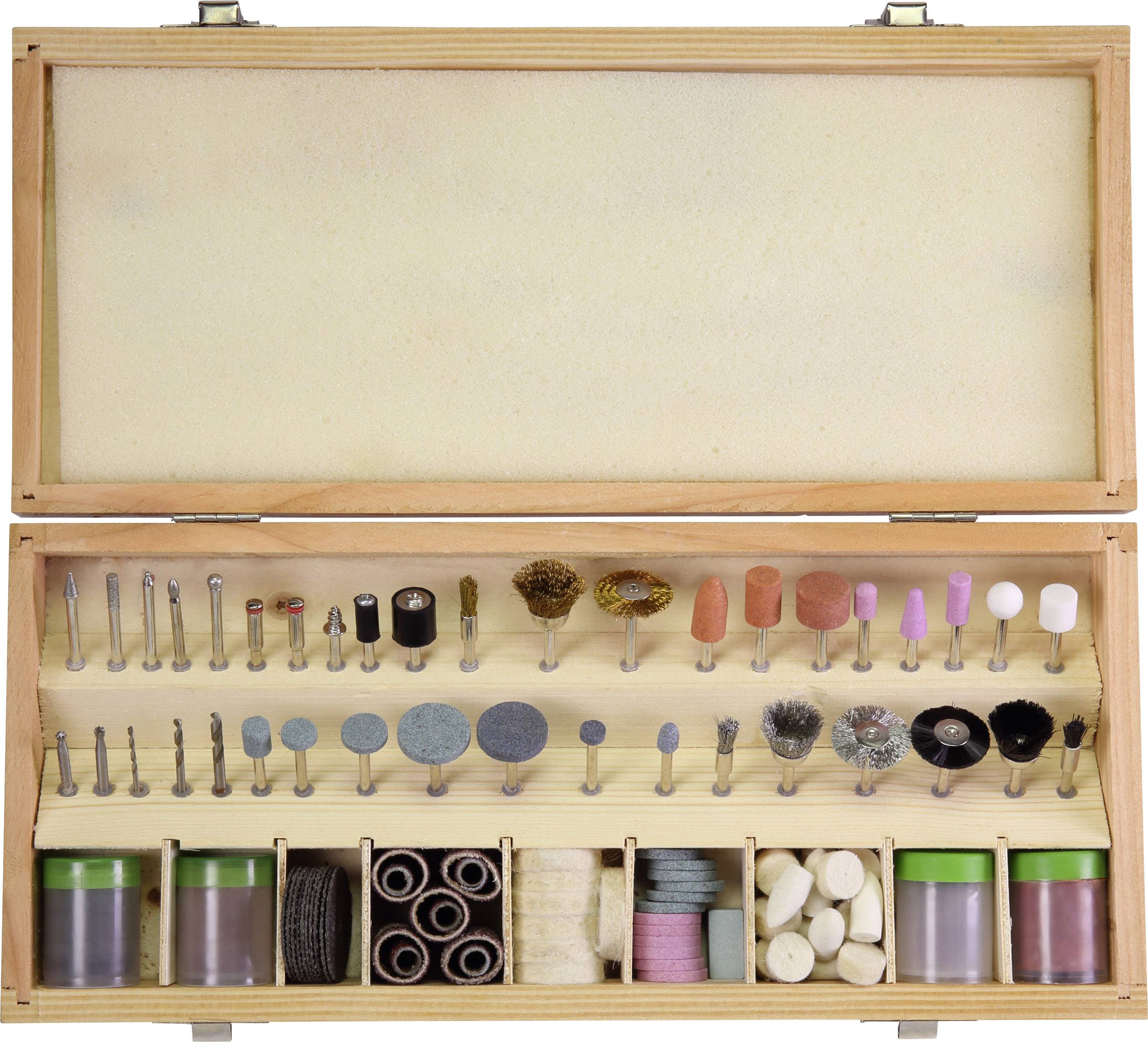 Basetech BT-1712613 Universal Schleif-/Trenn-/Polierset 200tlg. 1St.