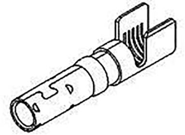 TE Connectivity 213843-3 Rundstecker Buchsenkontakt 1St.