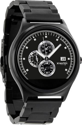 X-WATCH Qin XW Prime II Smartwatch Schwarz