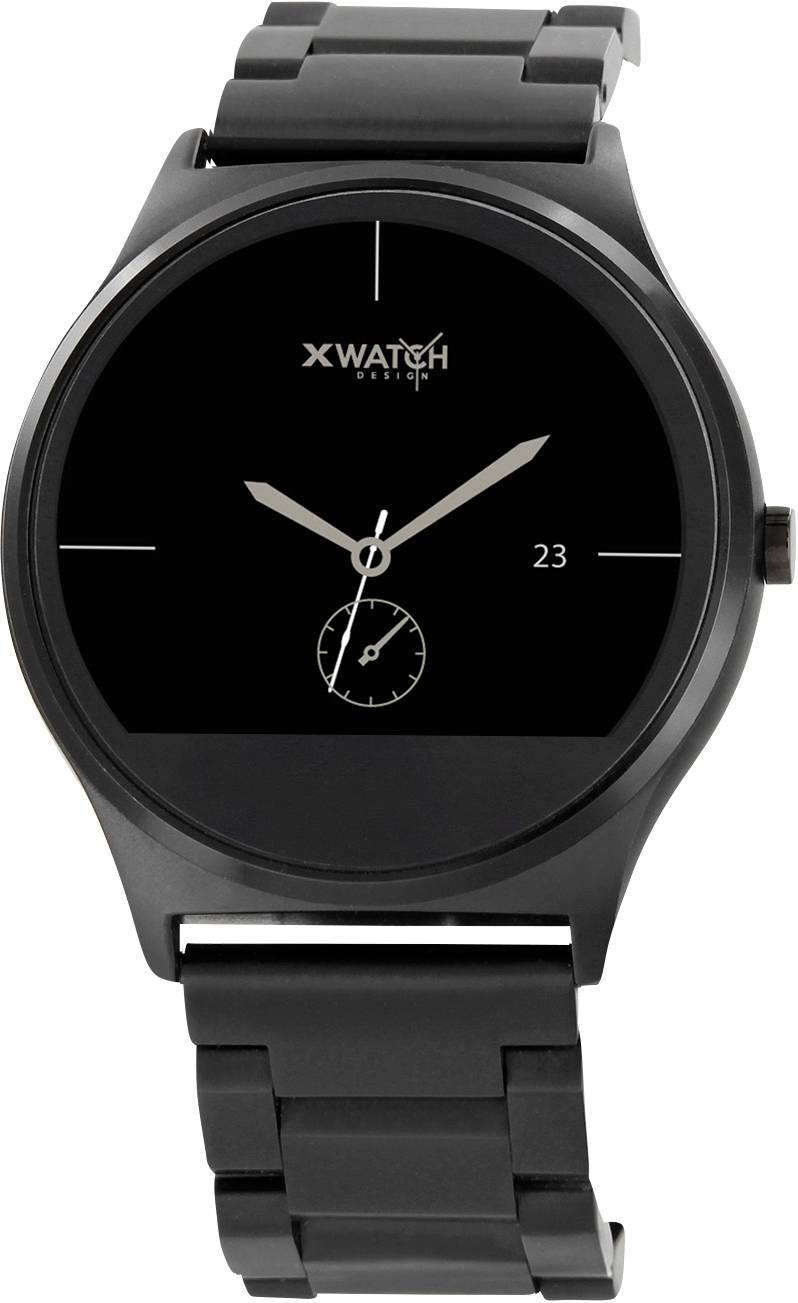 X-WATCH Qin XW Prime II Smartwatch Schwarz