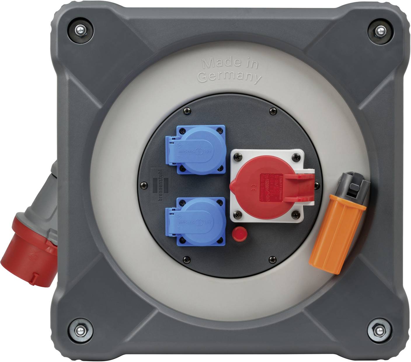 Brennenstuhl professionalLINE 9222300100 Kabeltrommel 30.00m Schwarz CEE-Stecker