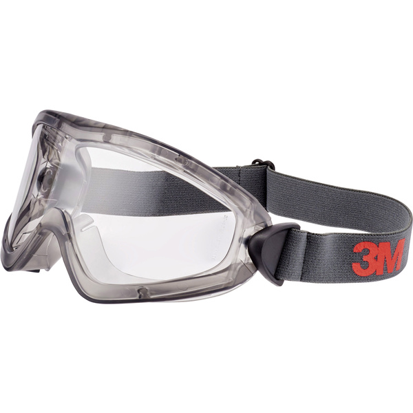 3M 2891-SG Vollsichtbrille mit Antibeschlag-Schutz Grau