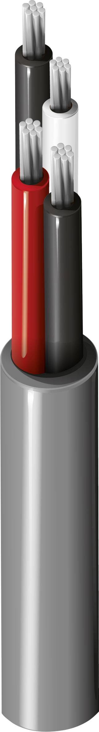 Belden 9744 060U500 Instrumentenkabel 2 x 2 x 0.35 mm² Chrom Meterware