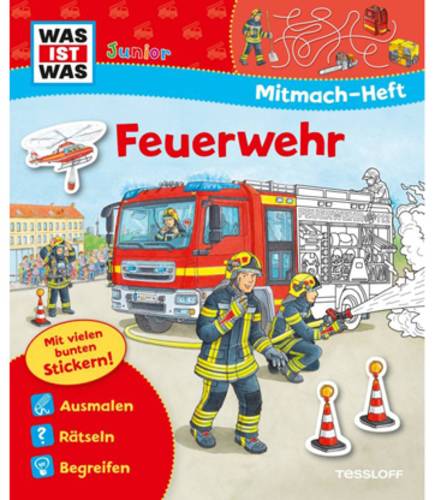 WAS IST WAS Mitmach-Heft Feuerwehr 978-3-7886-2001-1 1St.