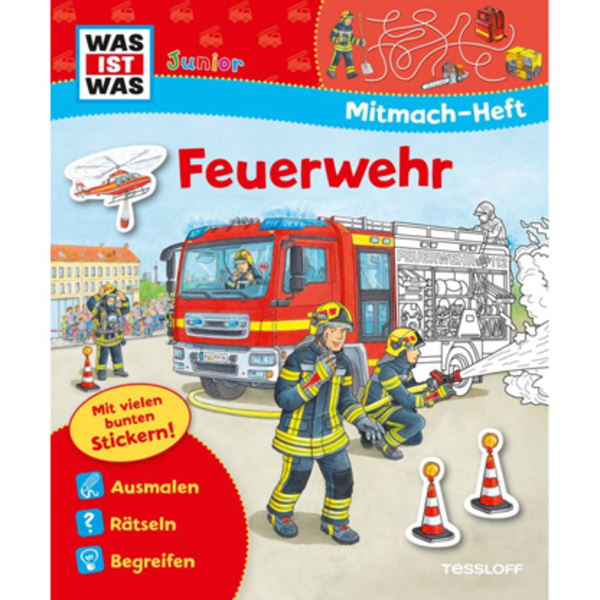WAS IST WAS Mitmach-Heft Feuerwehr 978-3-7886-2001-1 1St.