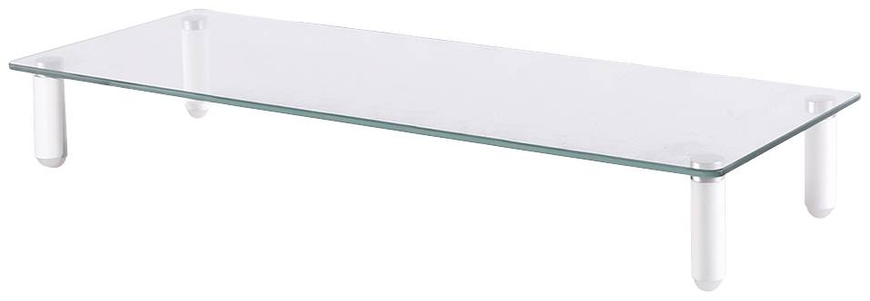 Neomounts NSMONITOR10 Monitor-Erhöhung Höhen-Bereich: 8cm (max) Transparent