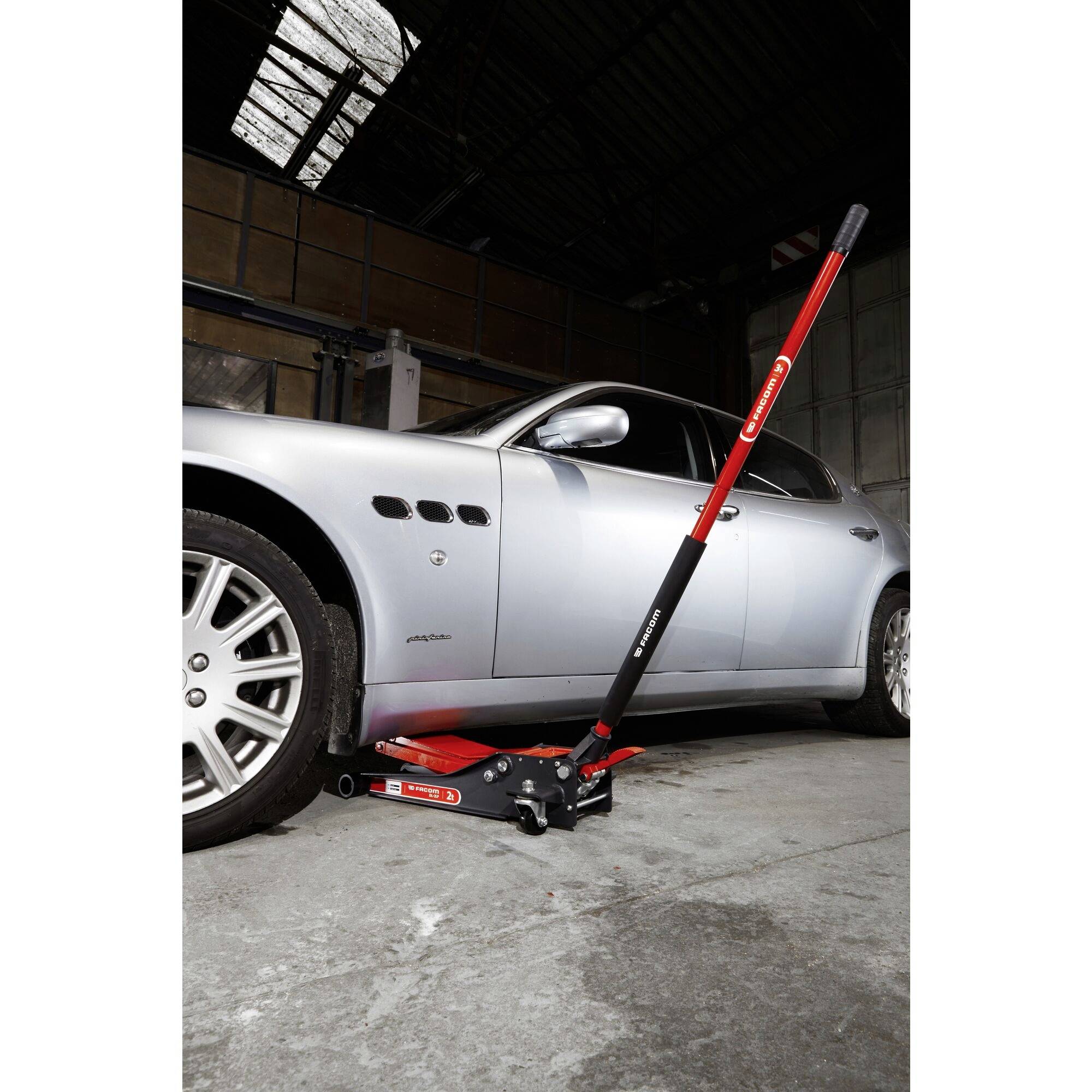 Facom DL.2LP Rangierwagenheber 2 t Arbeitshöhe: 7.5 - 50.5cm