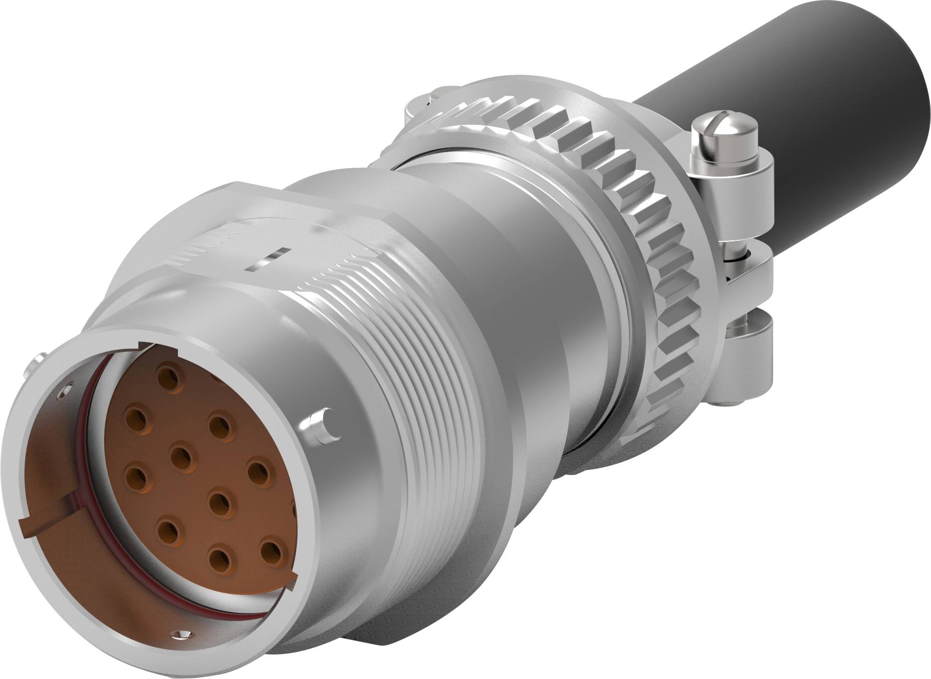 TE Connectivity HD34-18-14PE-059 Rundsteckverbinder Stecker Gesamtpolzahl: 14 1St.