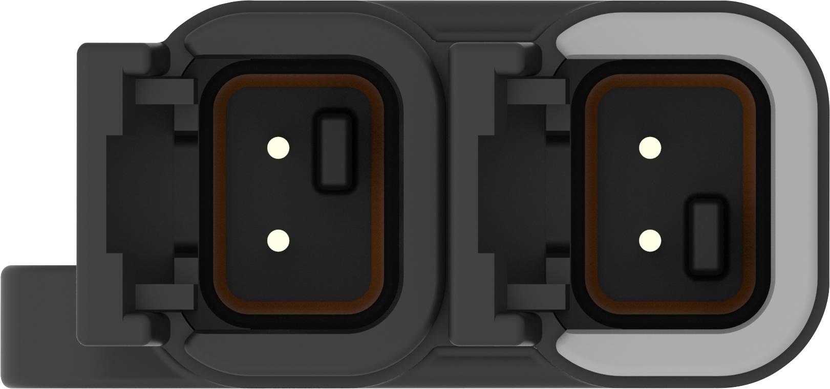 TE Connectivity Stiftgehäuse-Kabel DTM Polzahl Gesamt 2 DTM04-2P-P007 1St.