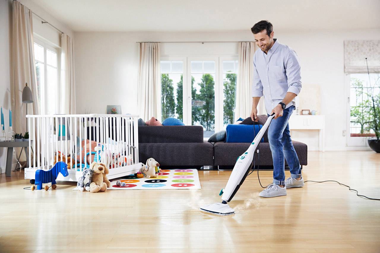 Leifheit CleanTenso Dampfreiniger 11910 Weiß