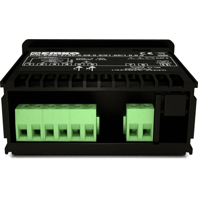 Emko ESM-3720 2-Punkt und PID Regler Temperaturregler Pt100 -50 bis 400°C Relais 16A (L x B x H) 65 x 76 x 35mm