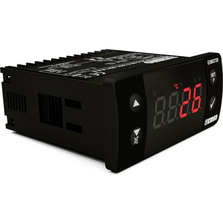 Emko ESM-3720 2-Punkt und PID Regler Temperaturregler Pt100 -50 bis 400°C Relais 16A (L x B x H) 65 x 76 x 35mm