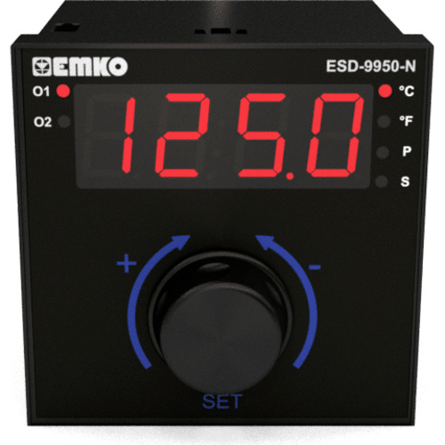 Emko ESD-9950-N 2-Punkt, P, PI, PD, PID Temperaturregler -200 bis 1700°C (L x B x H) 110 x 96 x 96mm