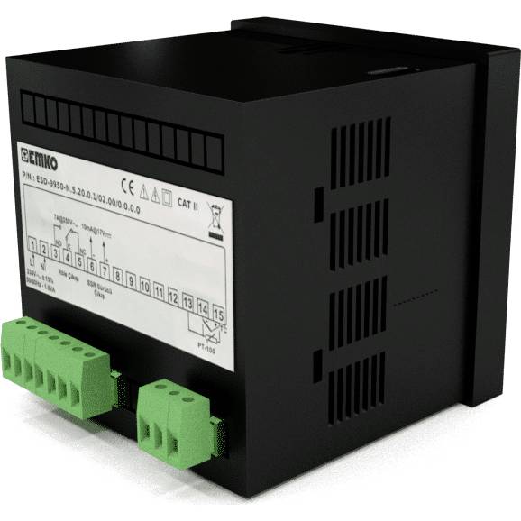 Emko ESD-9950-N 2-Punkt, P, PI, PD, PID Temperaturregler -200 bis 1700°C (L x B x H) 110 x 96 x 96mm