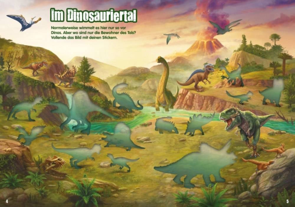 SCHLEICH® Dino Stickerbuch für Entdecker 80099 1 St.
