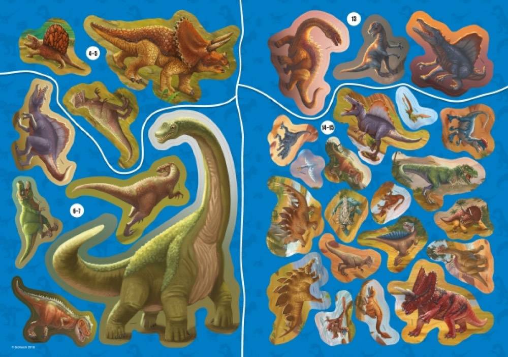 SCHLEICH® Dino Stickerbuch für Entdecker 80099 1 St.