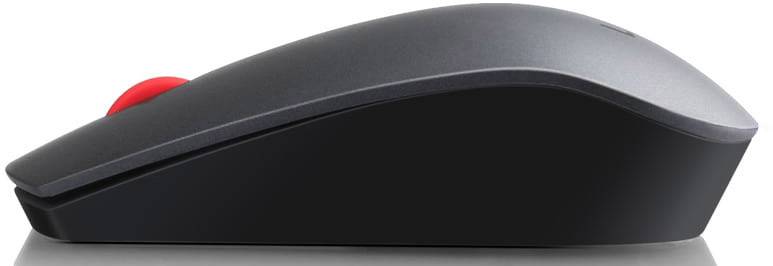 Lenovo Professional Maus Funk Laser Grau, Rot 5 Tasten 1600 dpi