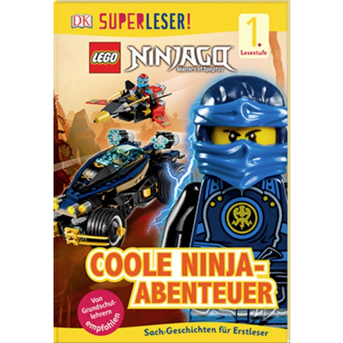 LEGO SUPERLESER! LEGO® NINJAGO® Die größten Ninja-Abenteuer 467/03521 1St.