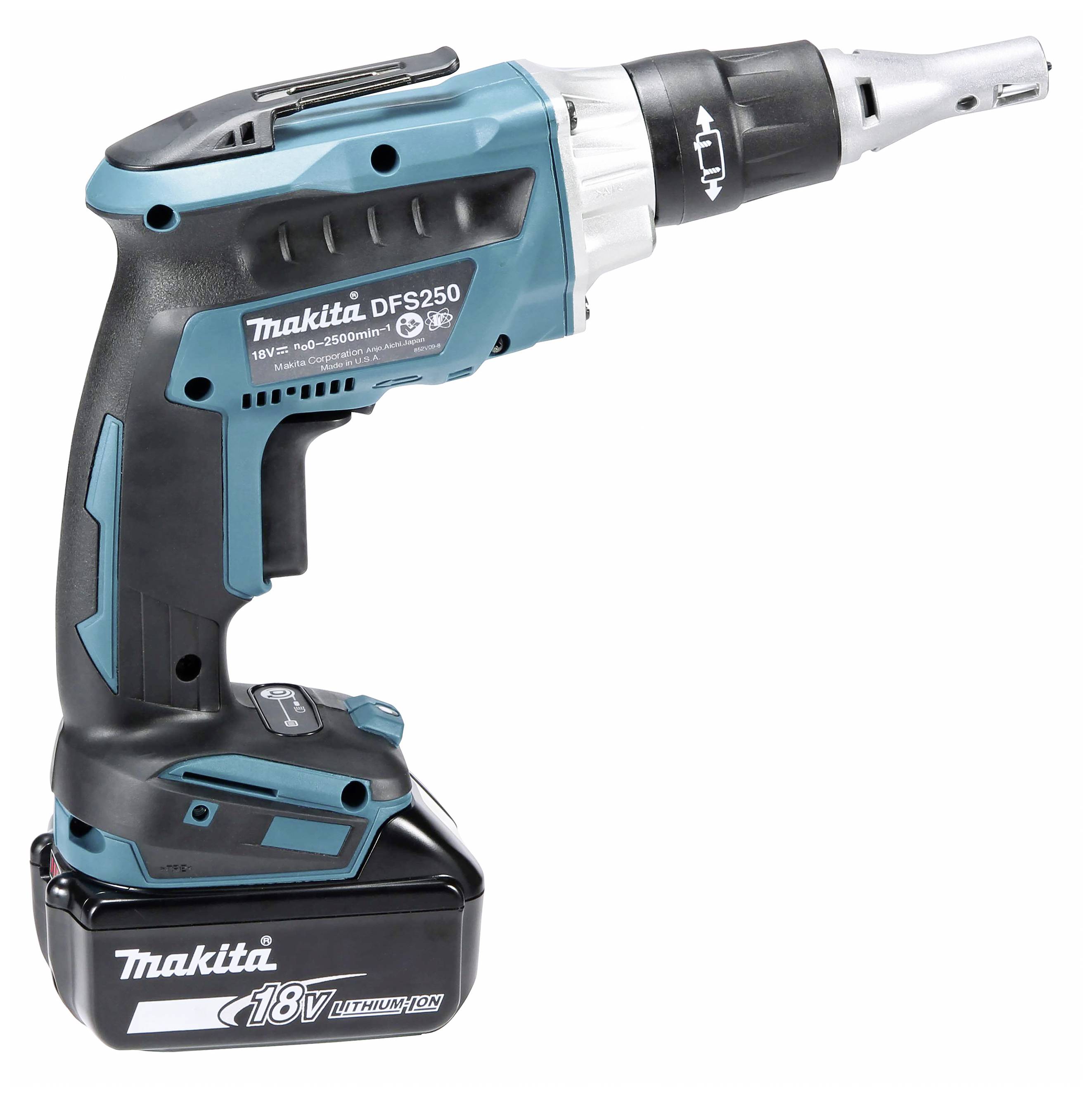 Makita DFS250Z Akku-Trockenbauschrauber 18V Li-Ion ohne Akku