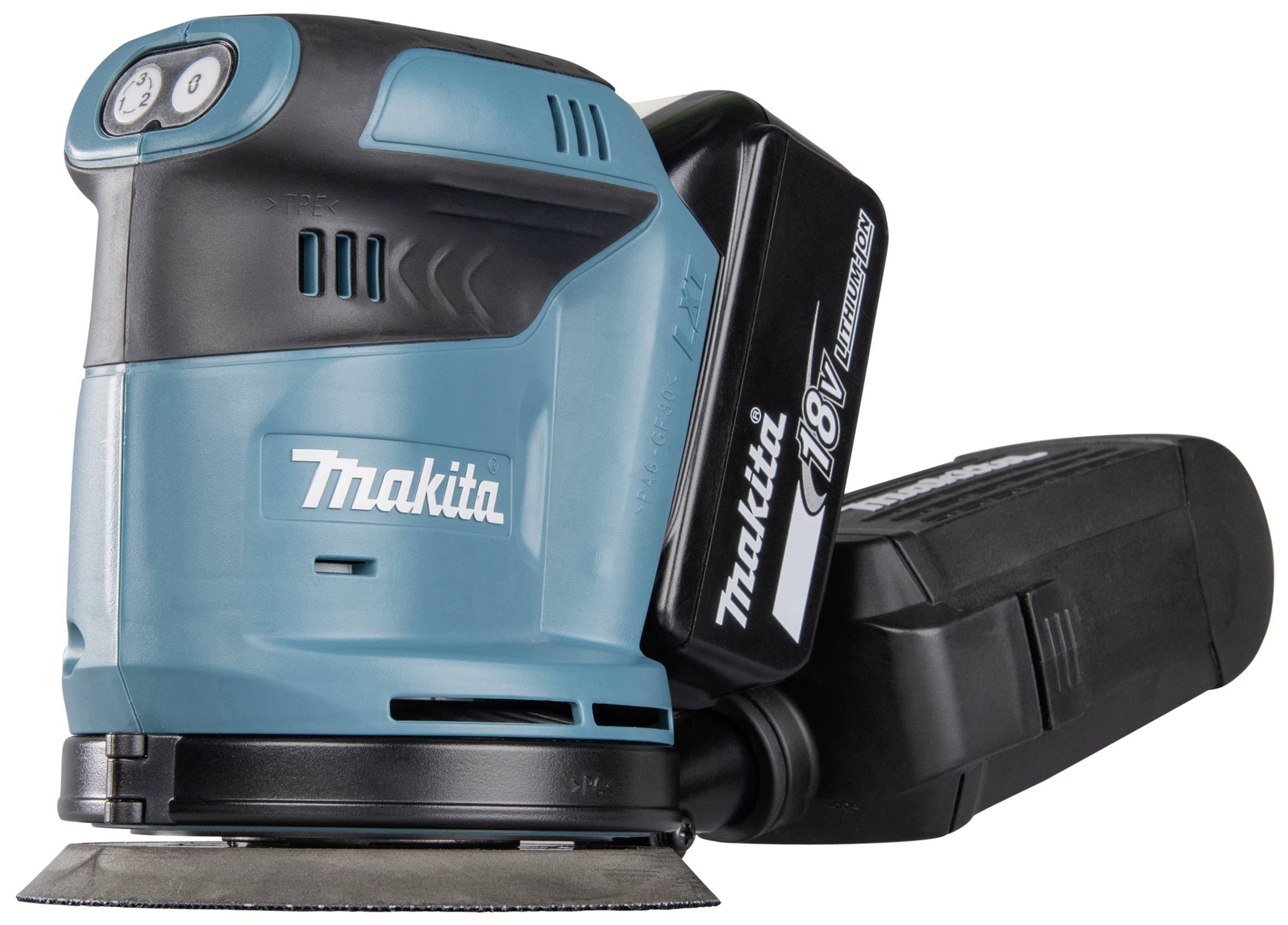 Makita DBO180Z Akku-Exzenterschleifer ohne Akku, ohne Ladegerät 18 V Ø 125 mm
