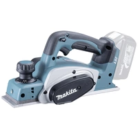Makita Akku-Hobel ohne Akku Hobel-Breite: 82mm 18V Makita Akku-Hobel ohne Akku Hobel-Breite: 82mm 18V