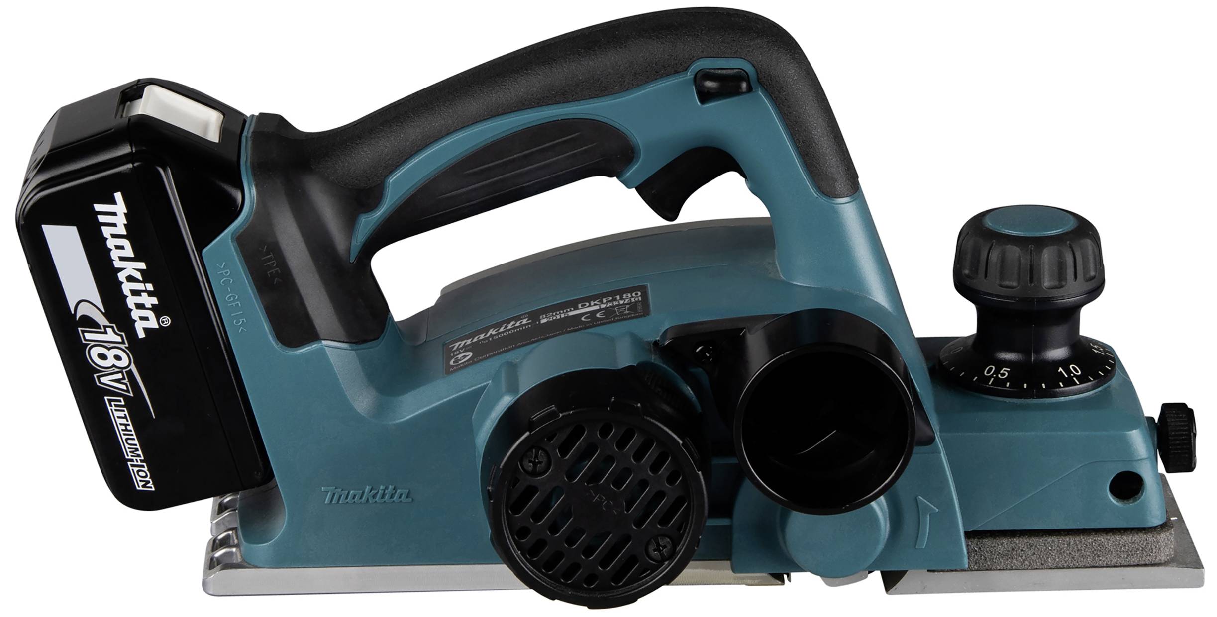 Makita Akku-Hobel ohne Akku Hobel-Breite: 82mm 18V