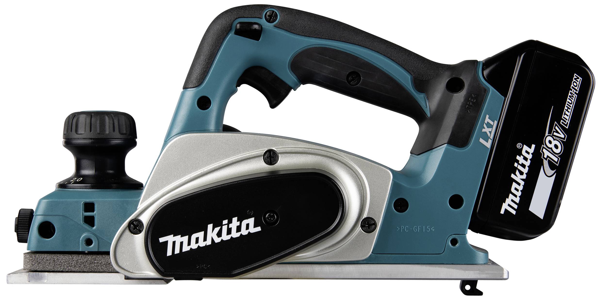 Makita Akku-Hobel ohne Akku Hobel-Breite: 82 mm 18 V