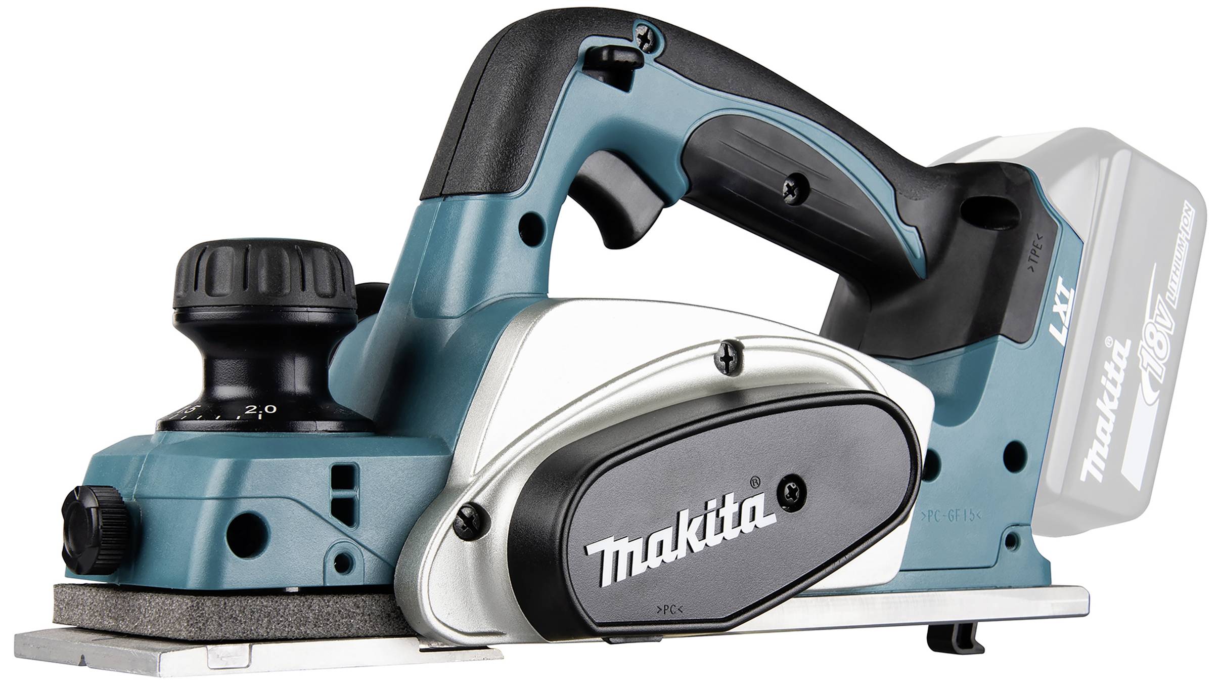 Makita Akku-Hobel ohne Akku Hobel-Breite: 82 mm 18 V