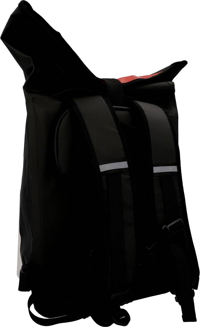 FISCHER FAHRRAD 86282 Gepäckträgertasche Rot, Schwarz