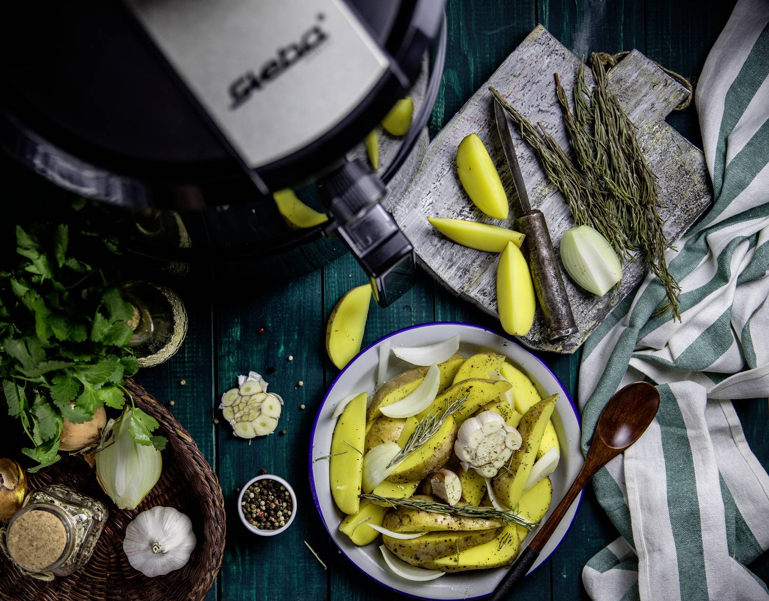 Steba HF 5000 XL Heißluft-Fritteuse 5.2 l 1800 W Schwarz