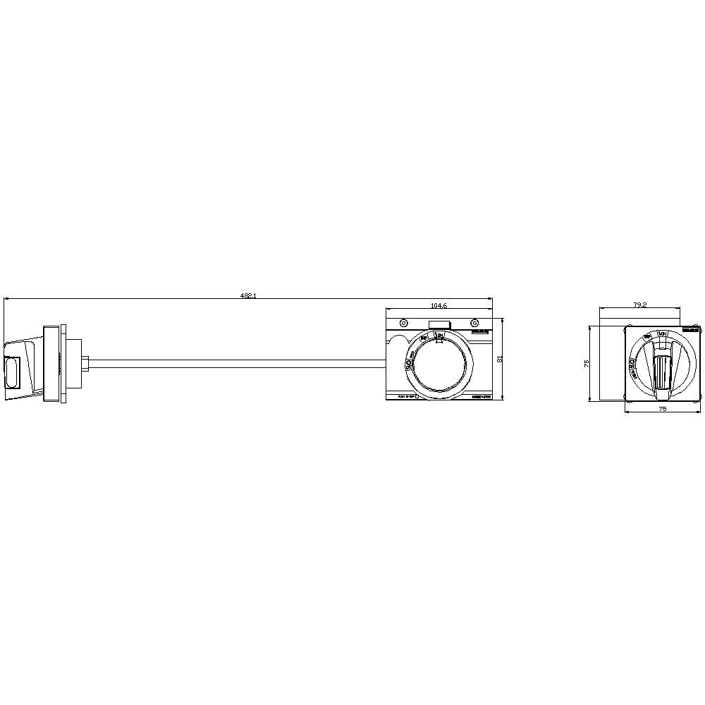 Siemens 3VA9267-0PK15 Leistungsschalterzubehör 1St.
