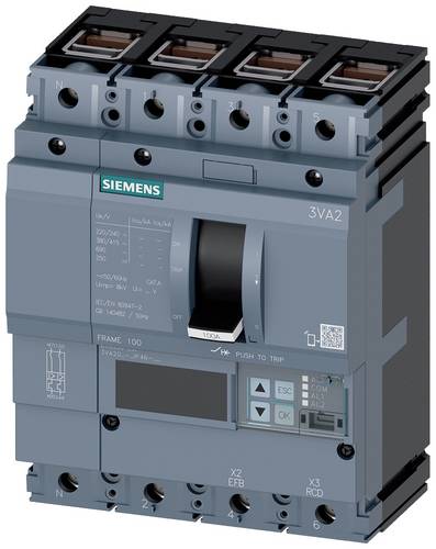 Siemens 3VA2025-6JP46-0AA0 Leistungsschalter 1 St. Einstellbereich (Strom): 10 - 25 A Schaltspannun