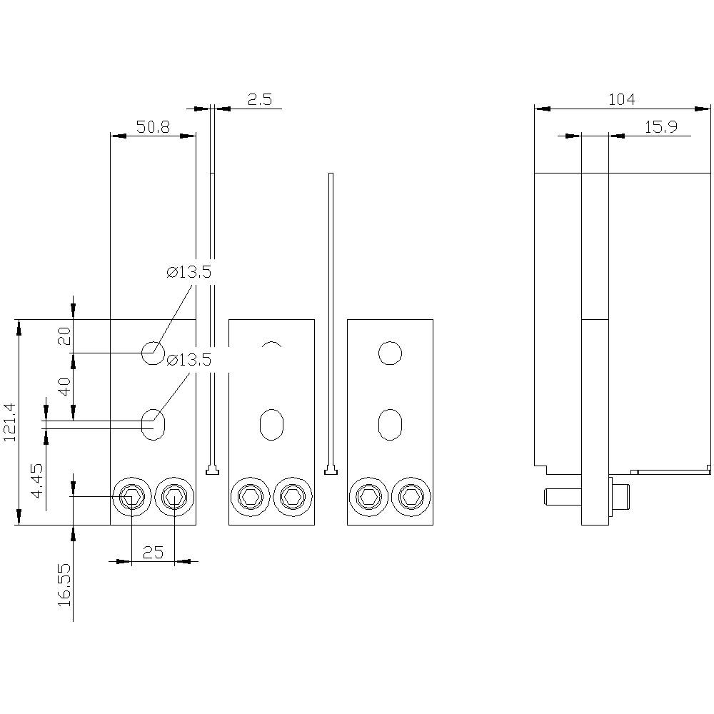 Siemens 3VA9603-0QB00 Anschlusszubehör 1St.