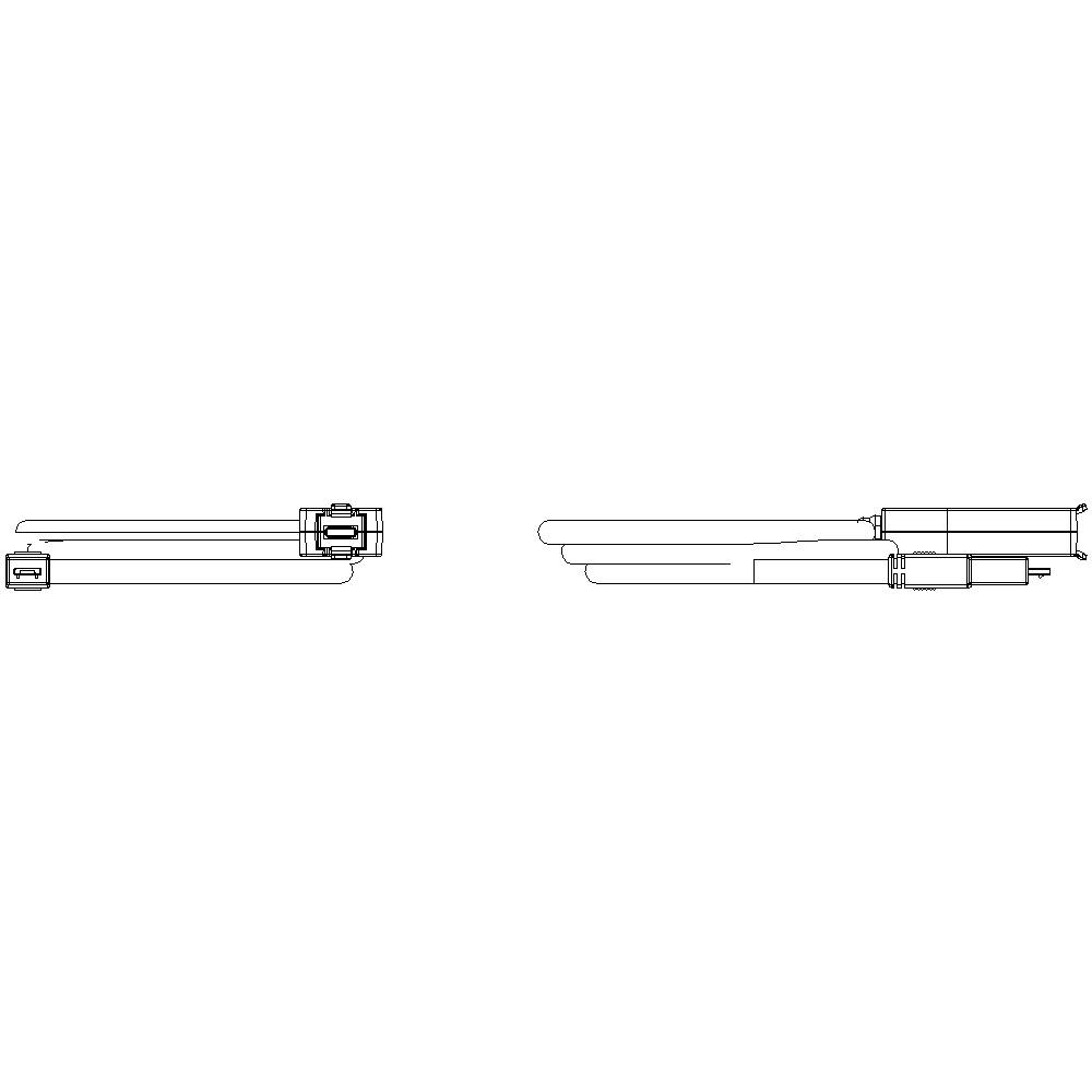 Zwei lineare Leuchtstoffröhren nebeneinander, links mit Bajonettsockel, rechts mit Stift- oder Schraubsockel.