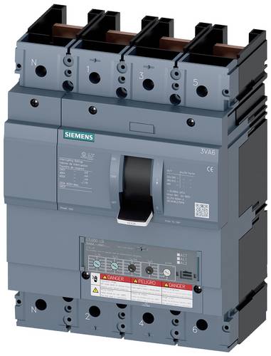 Siemens 3VA6460-7HN41-0AA0 Leistungsschalter 1 St. Einstellbereich (Strom): 240 - 600 A Schaltspann