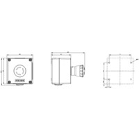 Siemens 3SU18510NB002AA2 3SU1851-0NB00-2AA2 Gehäuse IP66, IP67, IP69/IP69K 1St. Siemens 3SU18510NB002AA2 3SU1851-0NB00-2AA2 Gehäuse IP66, IP67, IP69/IP69K 1St.