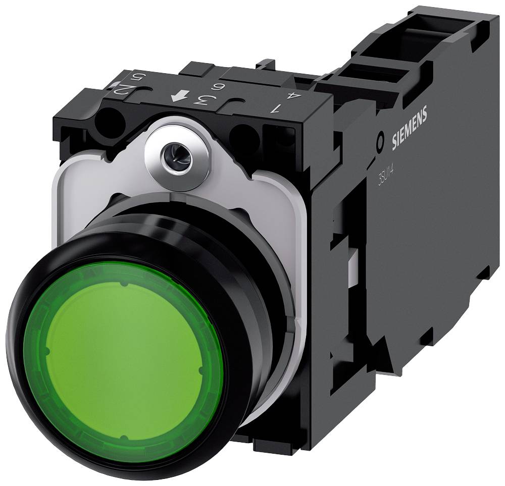 Siemens 3SU11060AB401FA0 3SU1106-0AB40-1FA0 Drucktaster 1St.