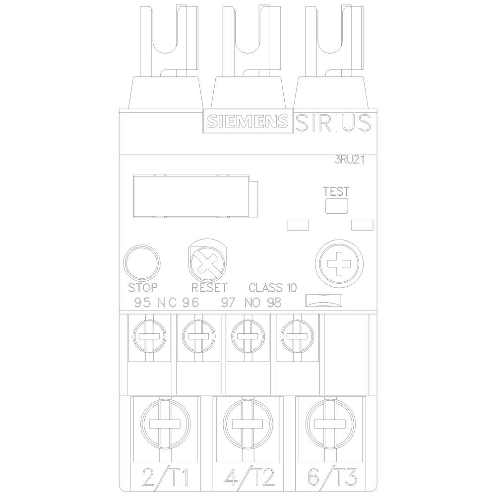 Siemens Überlastrelais 3RU2126-4CJ0 1 St.