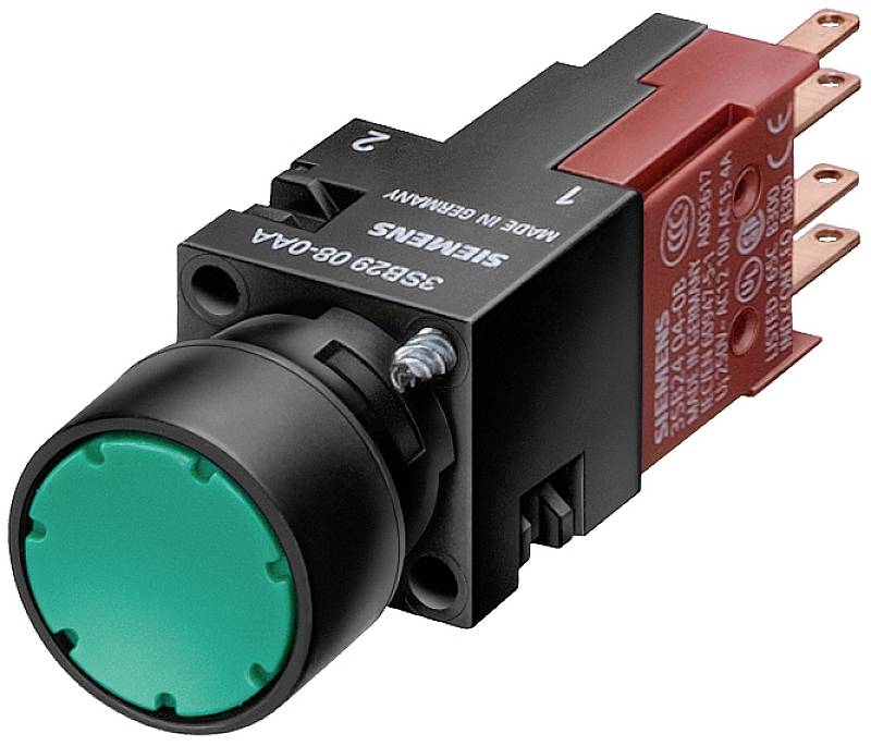 Siemens 3SB22060AD01 3SB2206-0AD01 Leuchtdrucktaster 1St.